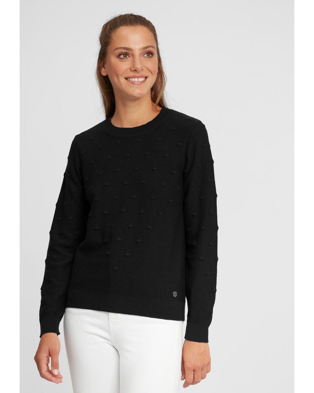 Oxmo Black Pullover Dotta