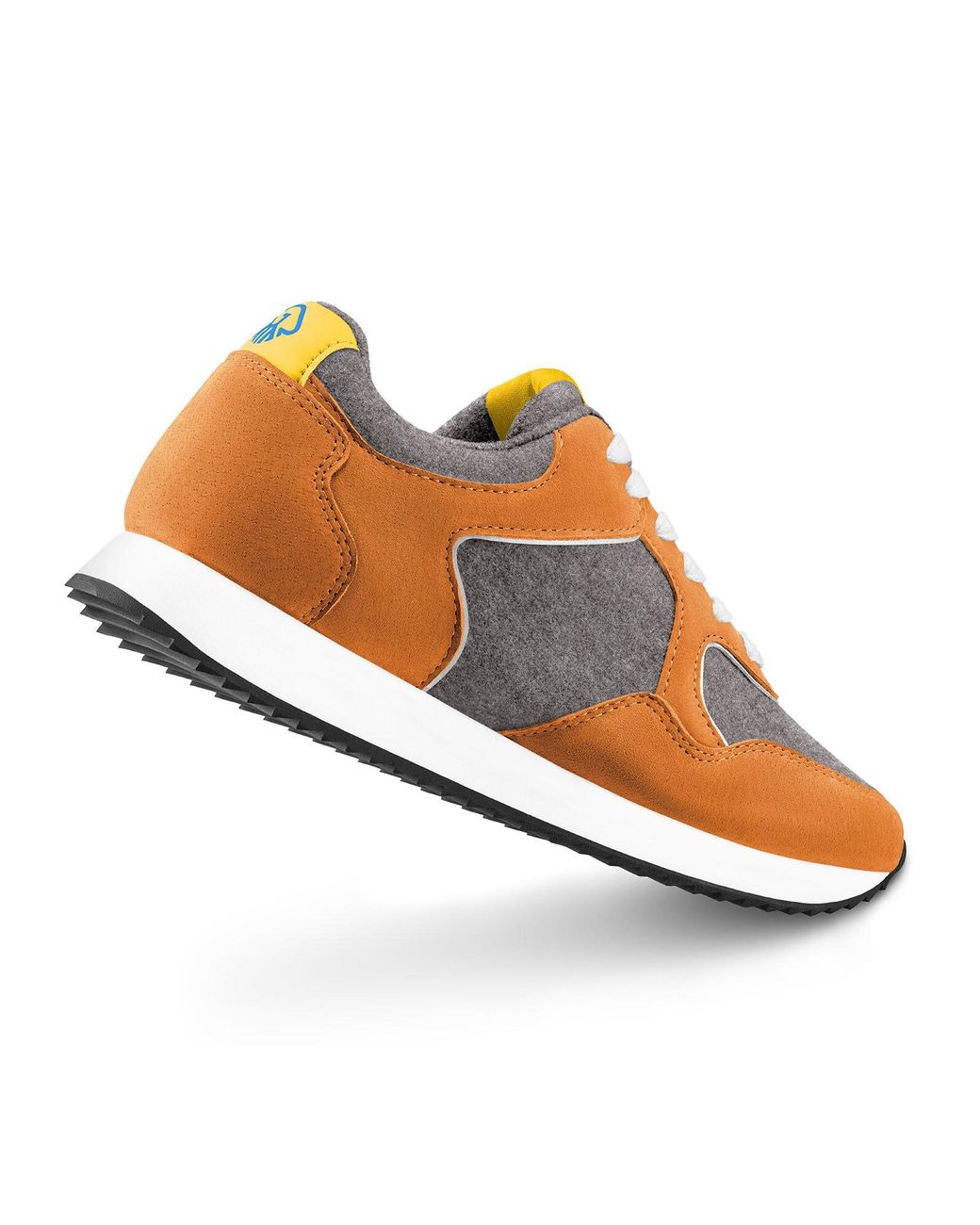 Giesswein Sneaker Retro Runner in Orange für Herren