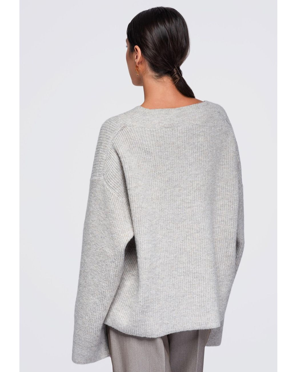 Ombre Gray Pullover