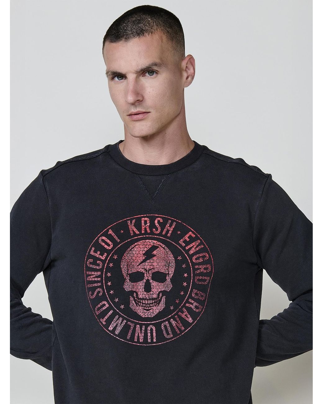 Koröshi Pullover in Blue für Herren