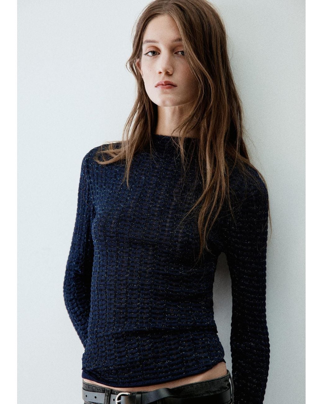 Mango Blue Pullover Freddy