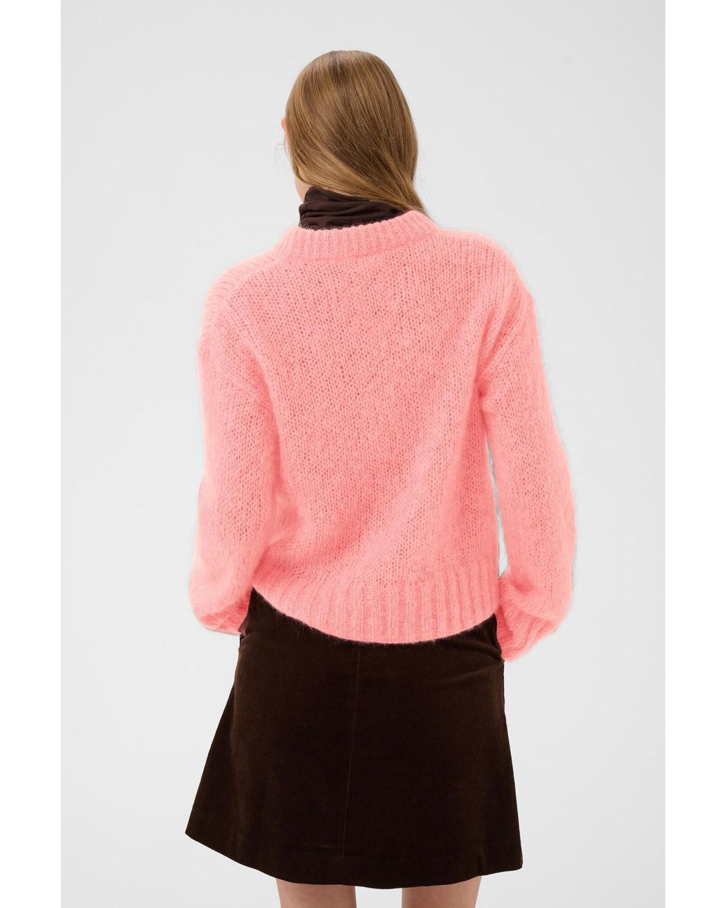 Part Two Pink Pullover Sille