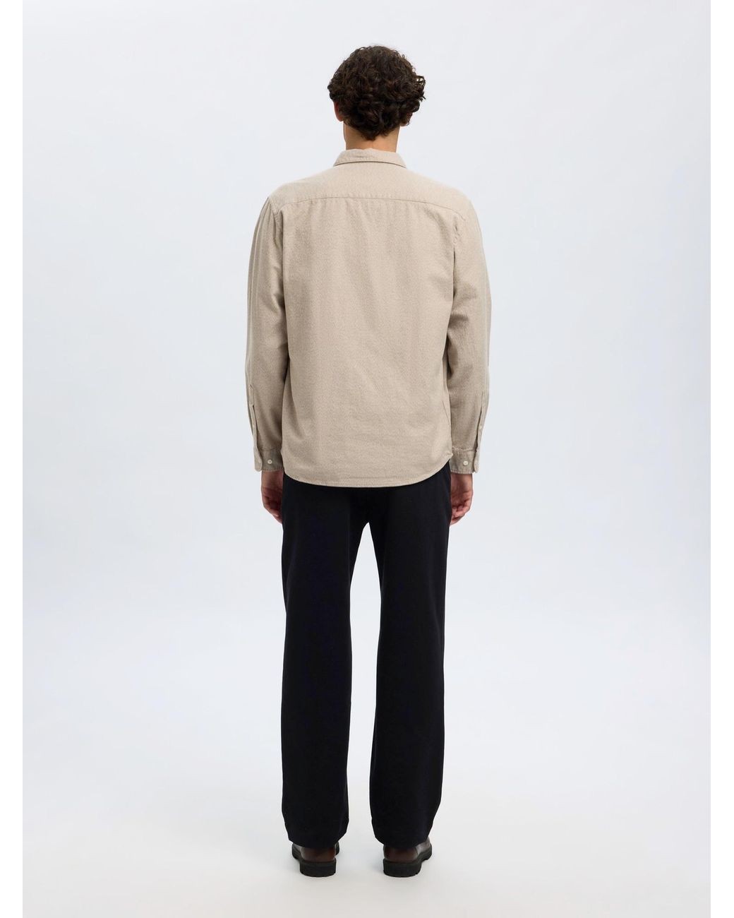 SELECTED Hemd Slhnoah in Natural für Herren