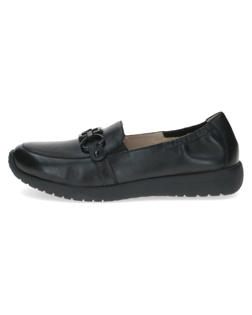 Caprice Black Slipper Slipper