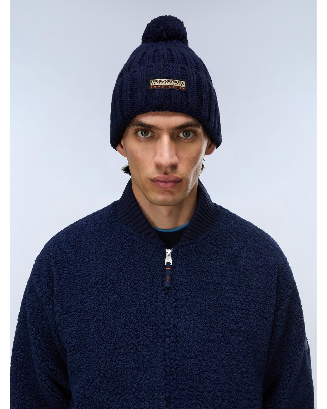 Napapijri Mütze Fea 2 in Blue für Herren