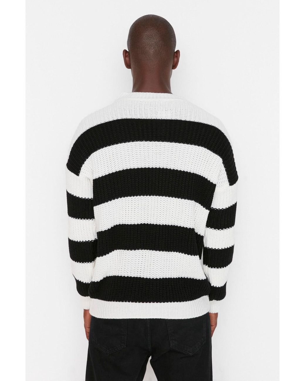 Trendyol Pullover in Black für Herren