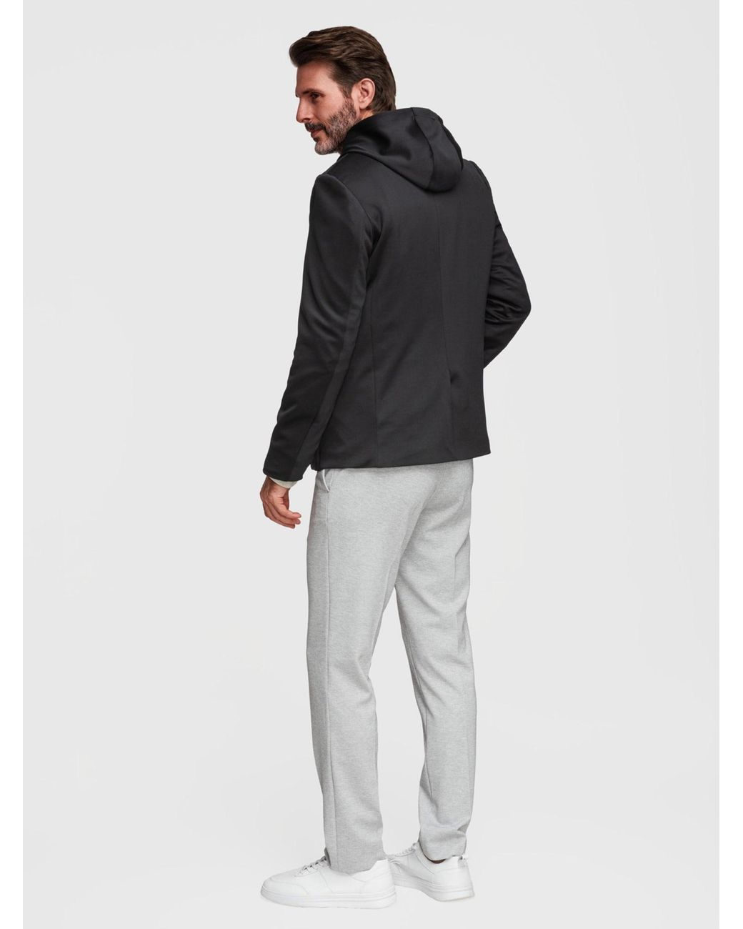 Ombre Sakko in Black für Herren
