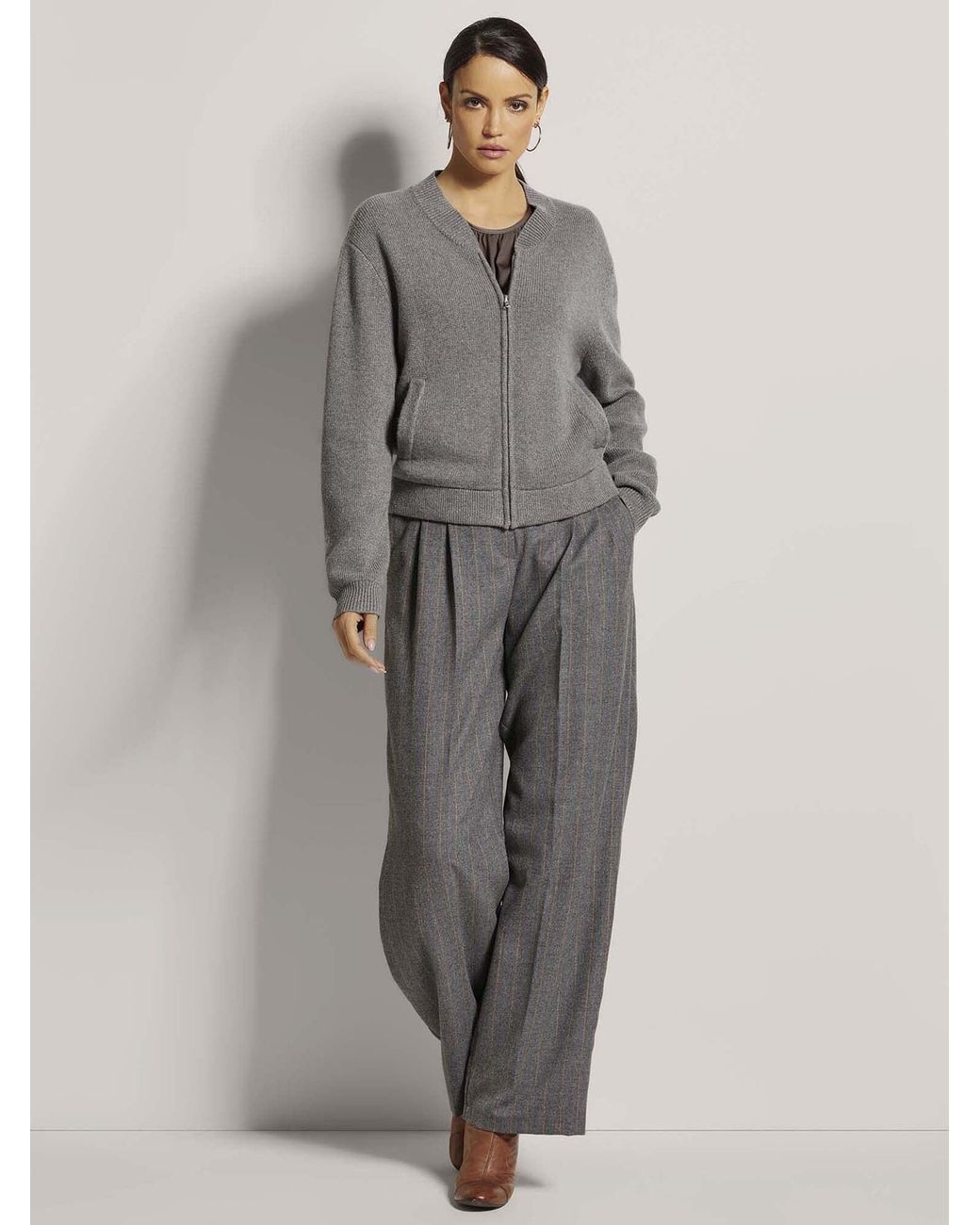 Madeleine Gray Strickblouson
