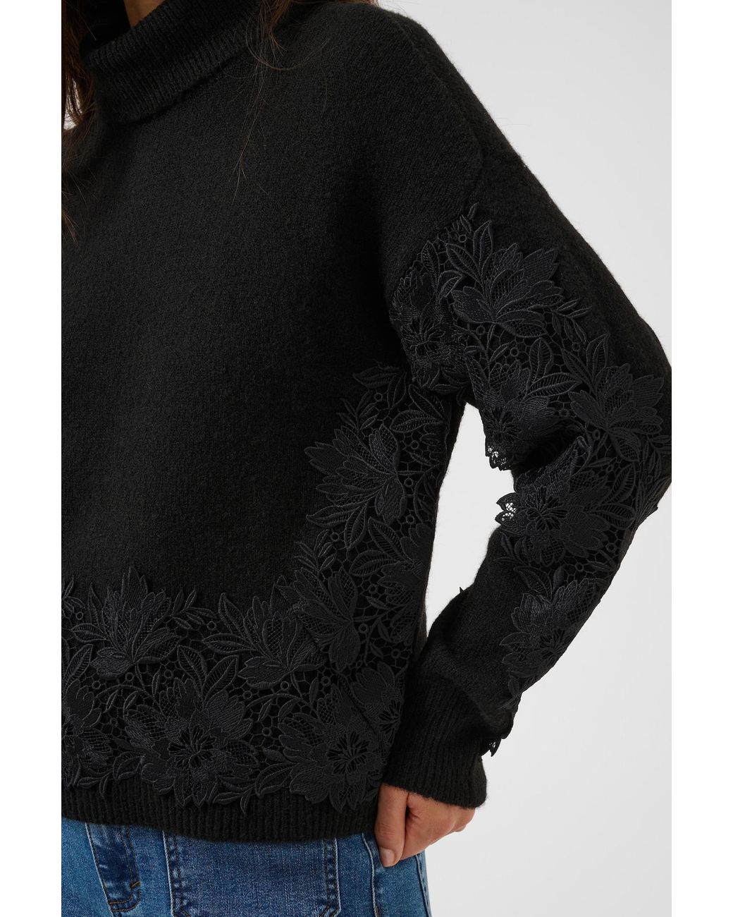 Kaffe Black Pullover Siff