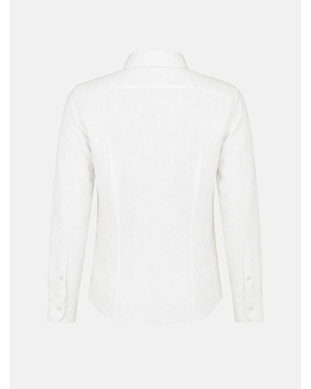 Alea Hemd Camicia Lino in White für Herren