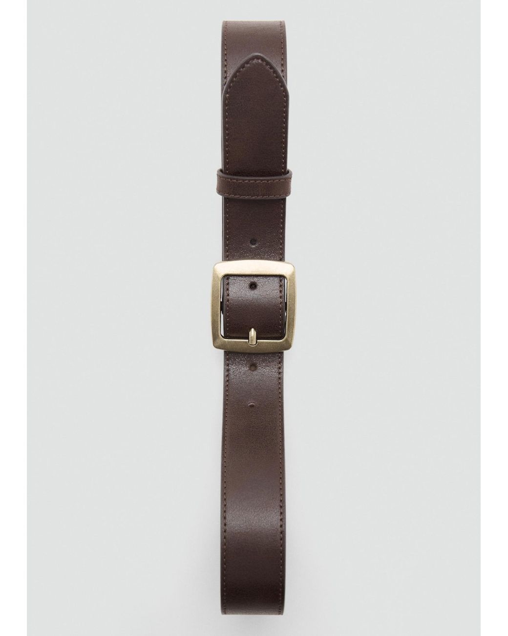 Mango Brown Gürtel Julian3