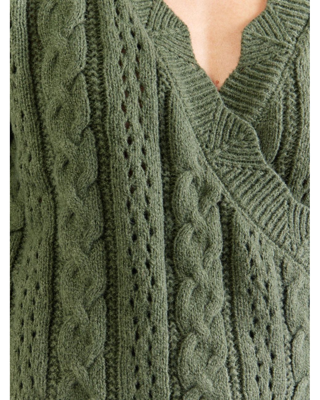 /about You Green Pullover Melody
