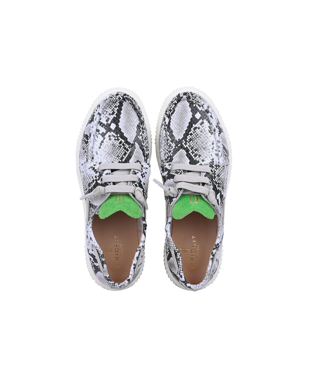 CRICKIT White Halbschuh Tina