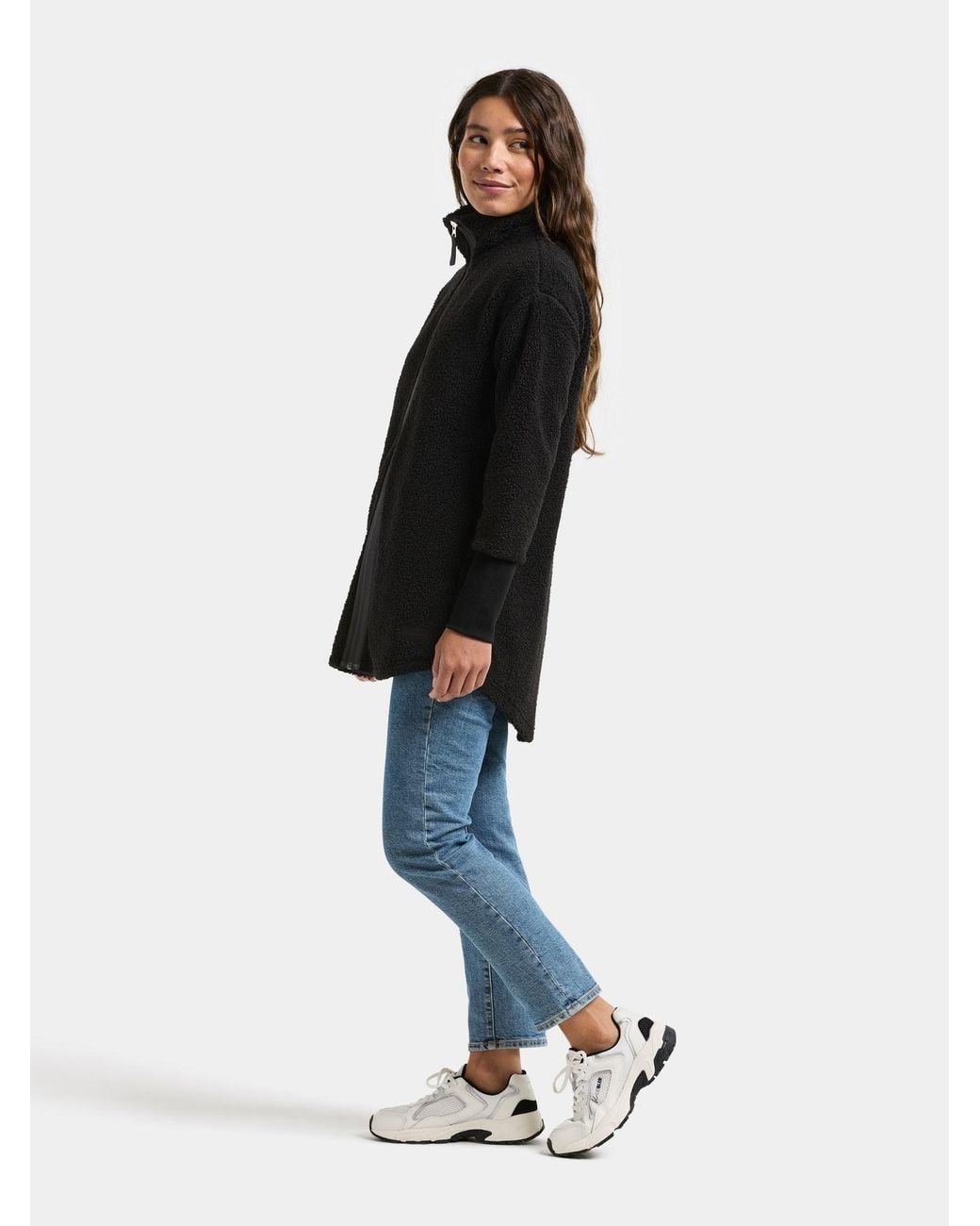 Didriksons Black Fleecejacke Tola