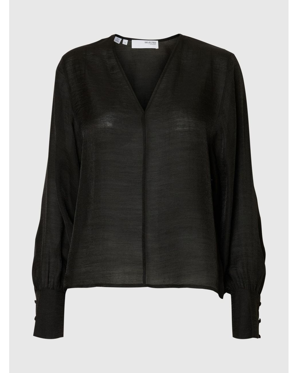 SELECTED Black Bluse