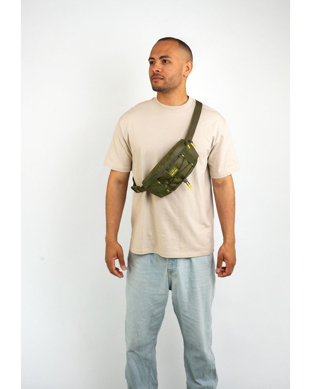 Johnny Urban Bauchtasche Devin in Green für Herren