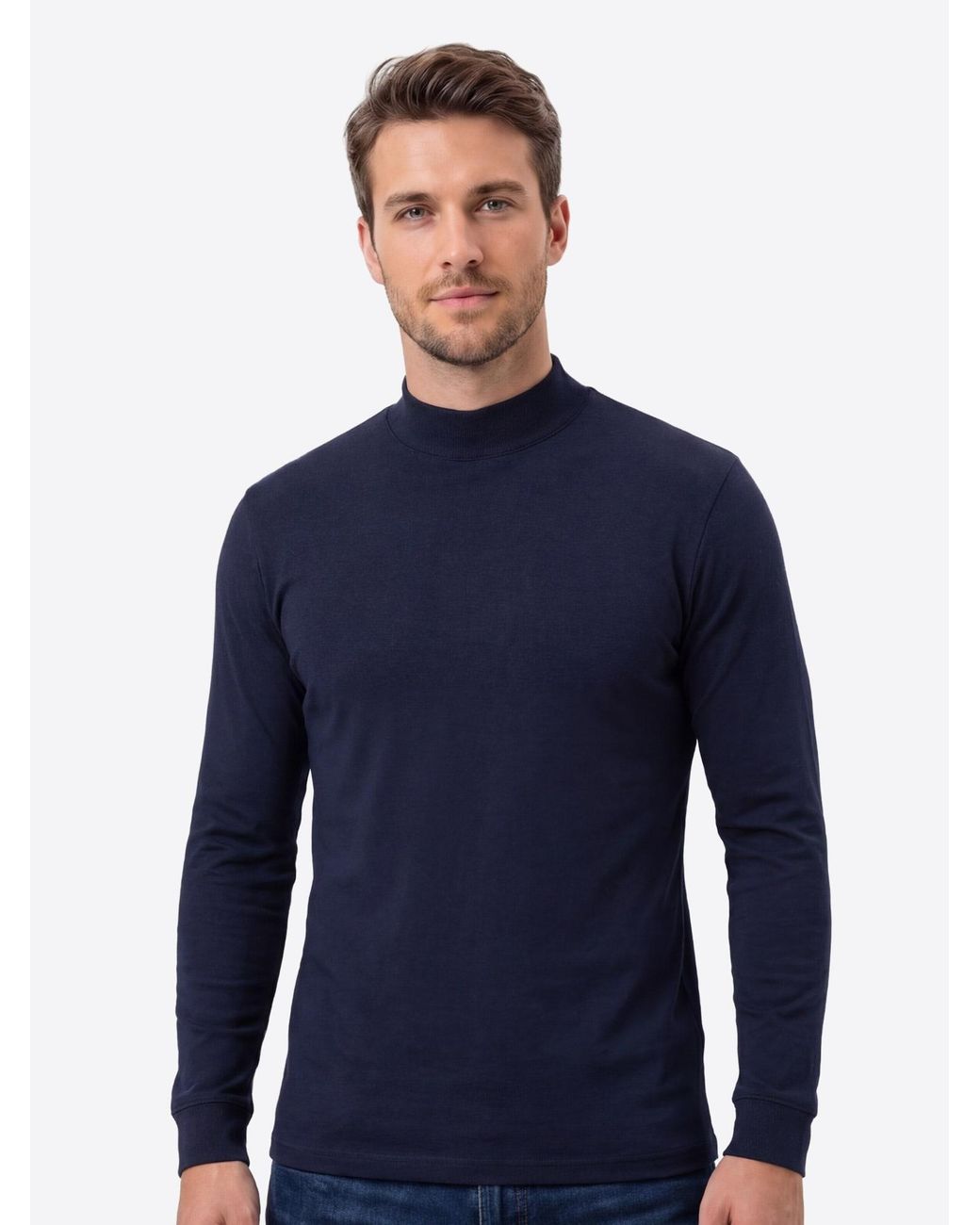 RAGMAN Shirt Basic in Blue für Herren