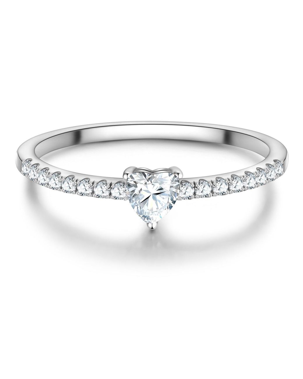 Trilani White Ring
