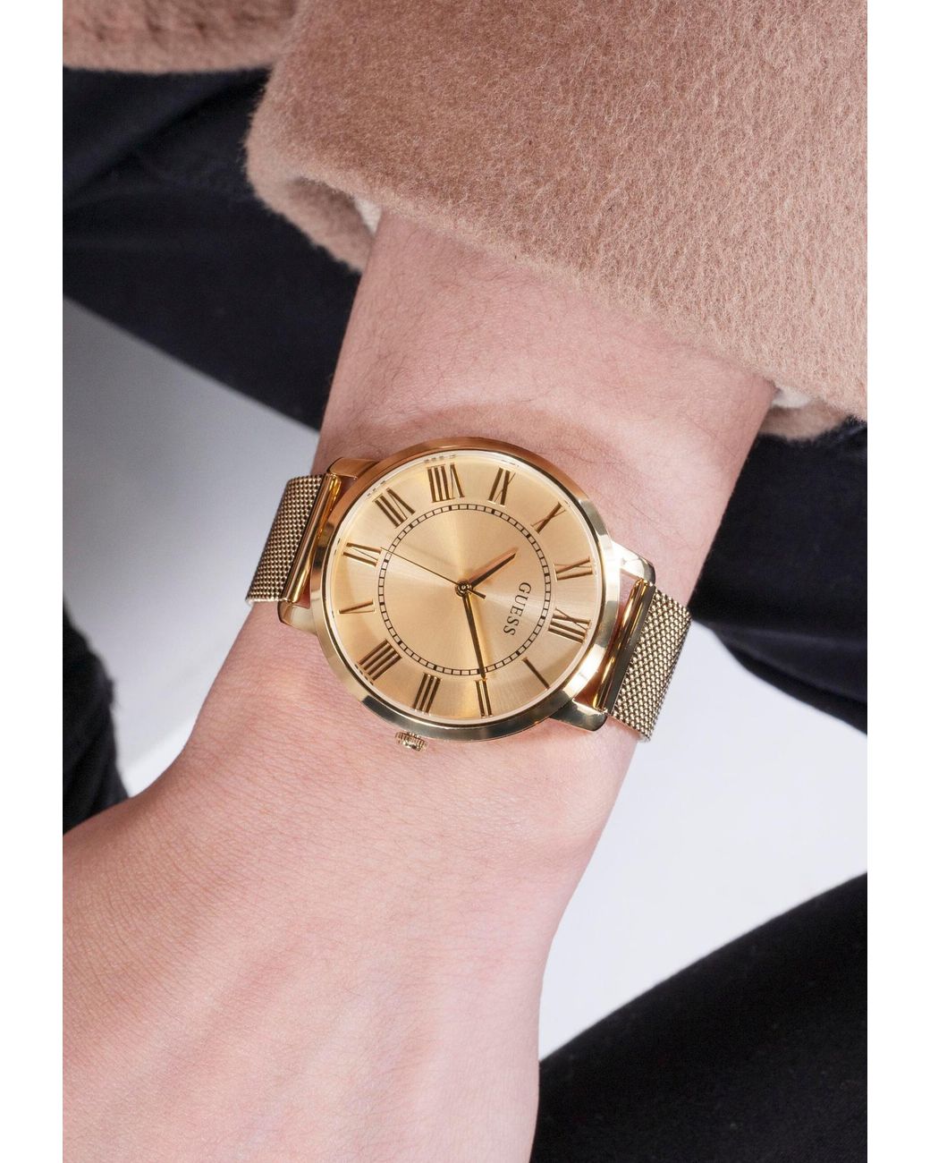 Guess Uhr Tucker in Yellow für Herren