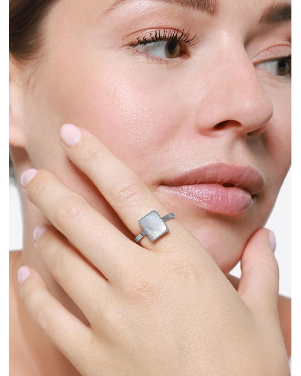 Heideman White Ring Lenya