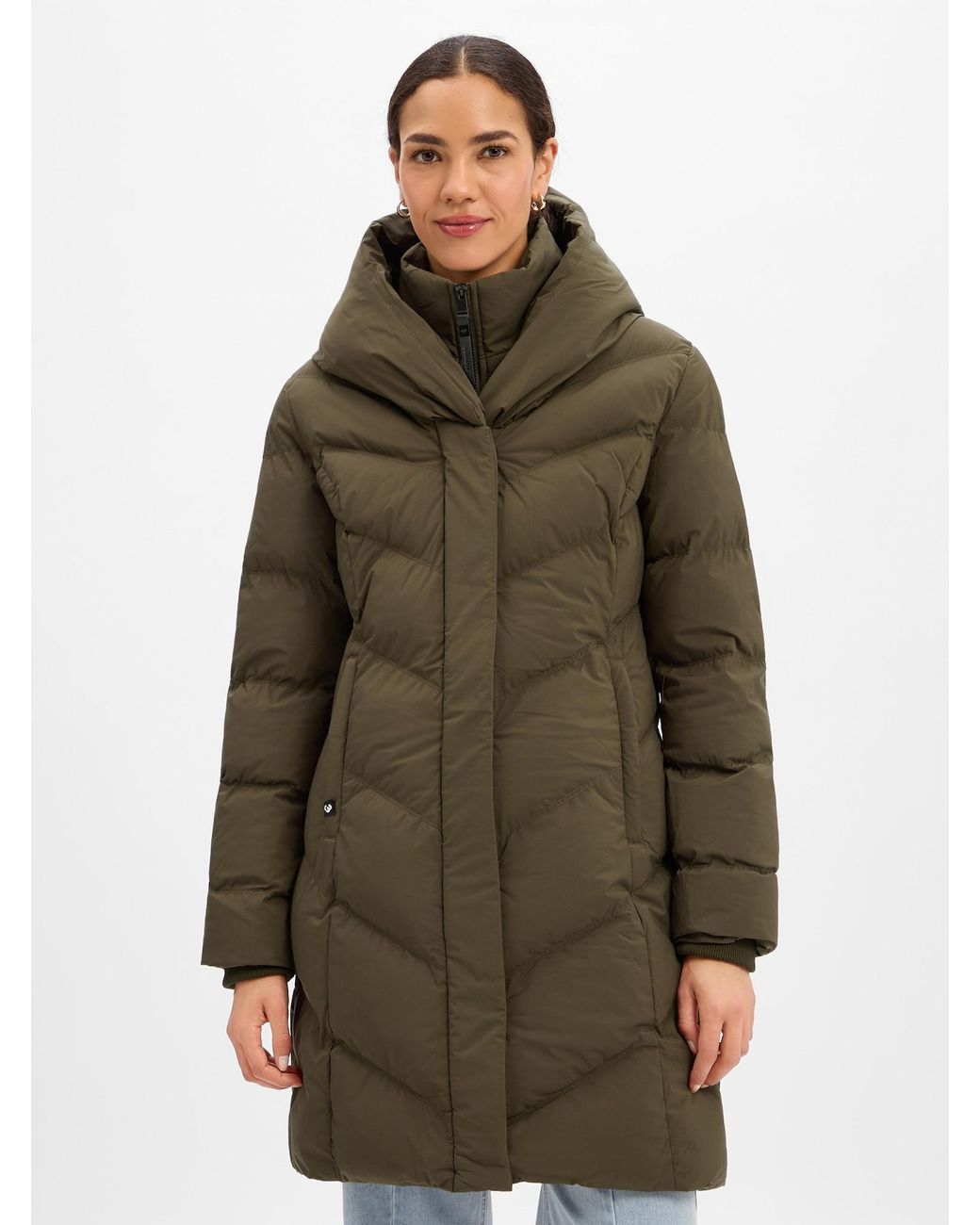 Ragwear Green Wintermantel