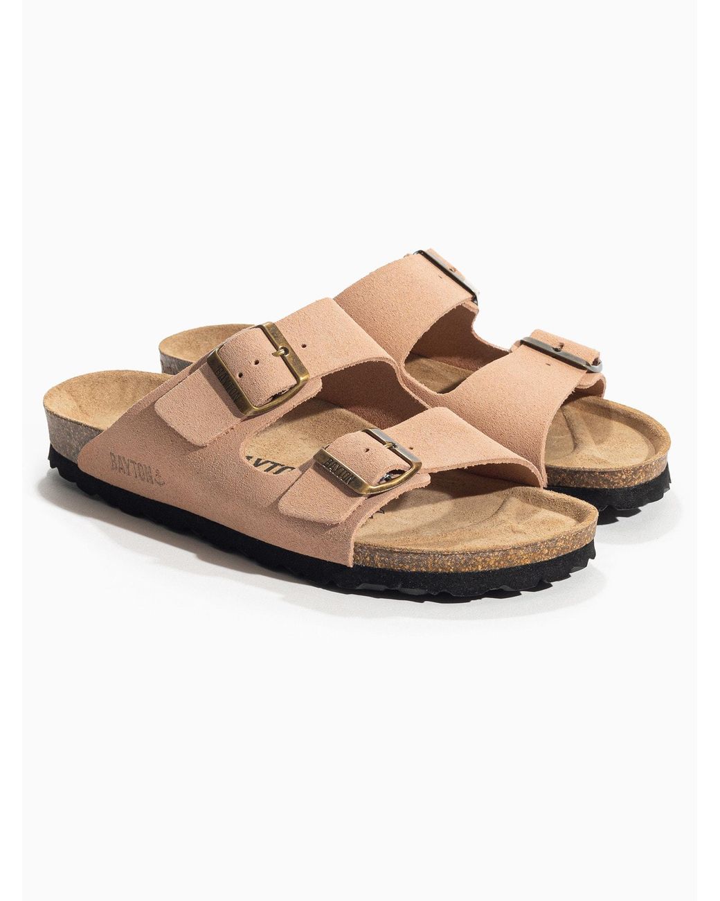 Bayton Orange Pantolette Tracy