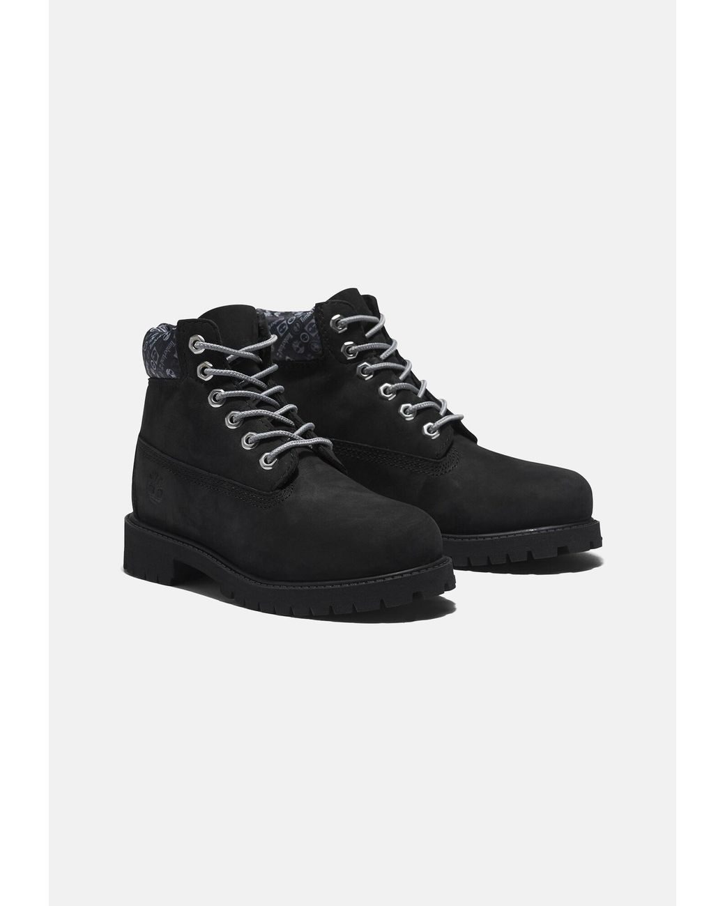 Timberland Black Schnürstiefelette