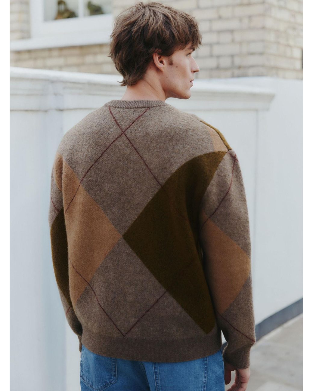 Next Pullover in Brown für Herren