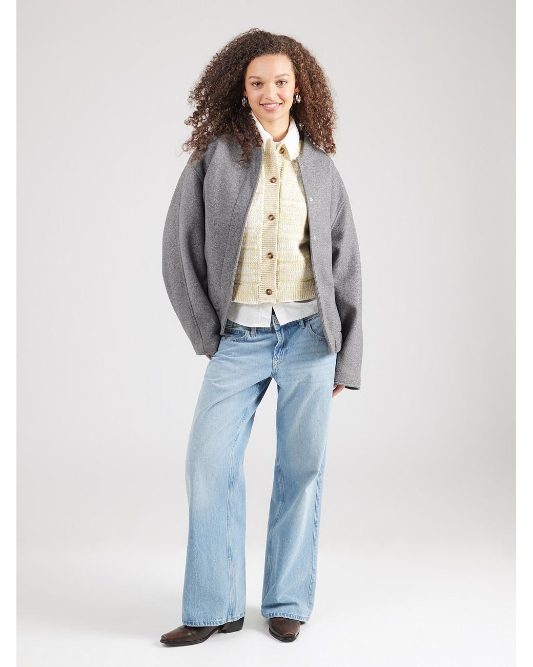 TOPSHOP Natural Weste Dory