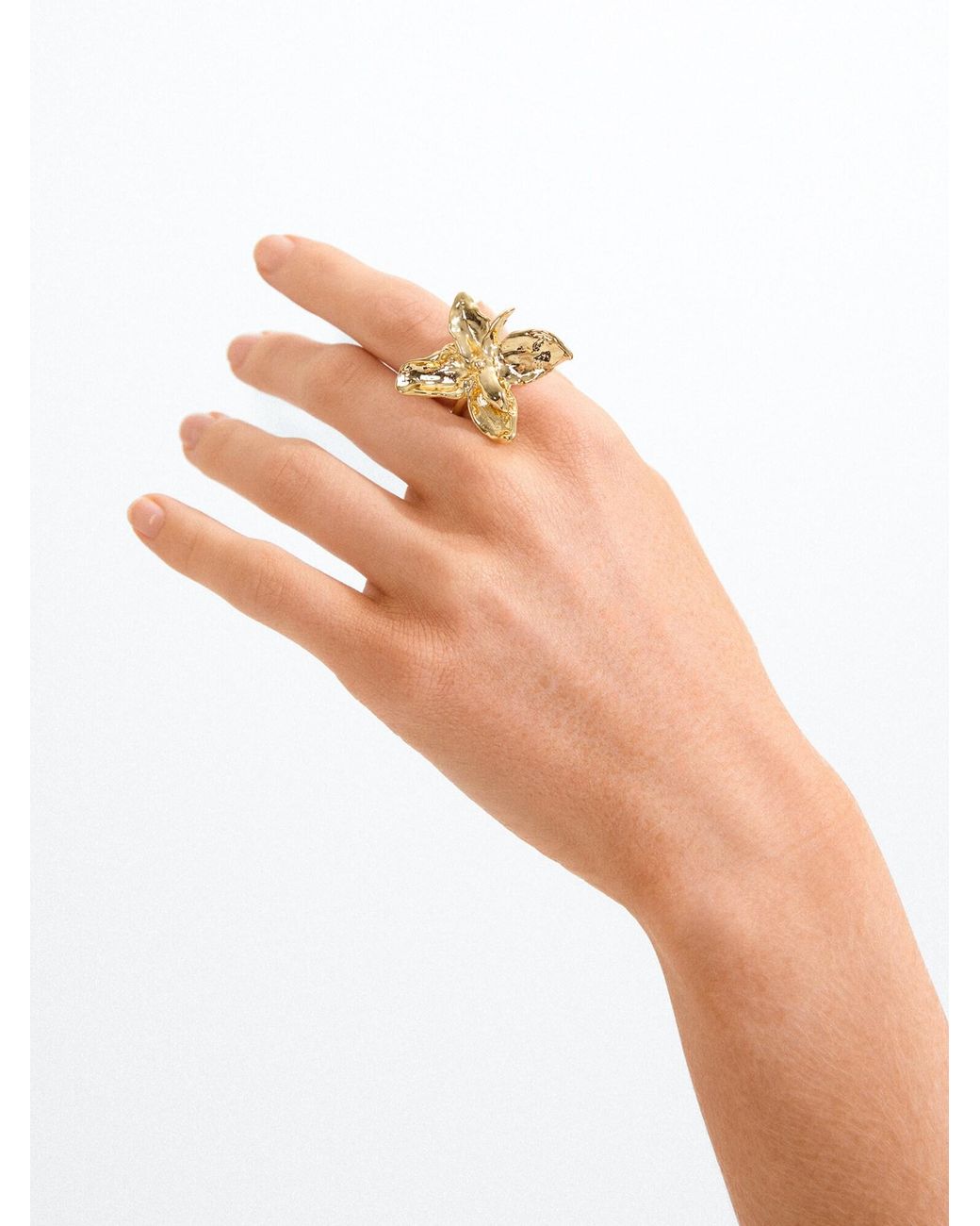 Pilgrim Metallic Ring Trace