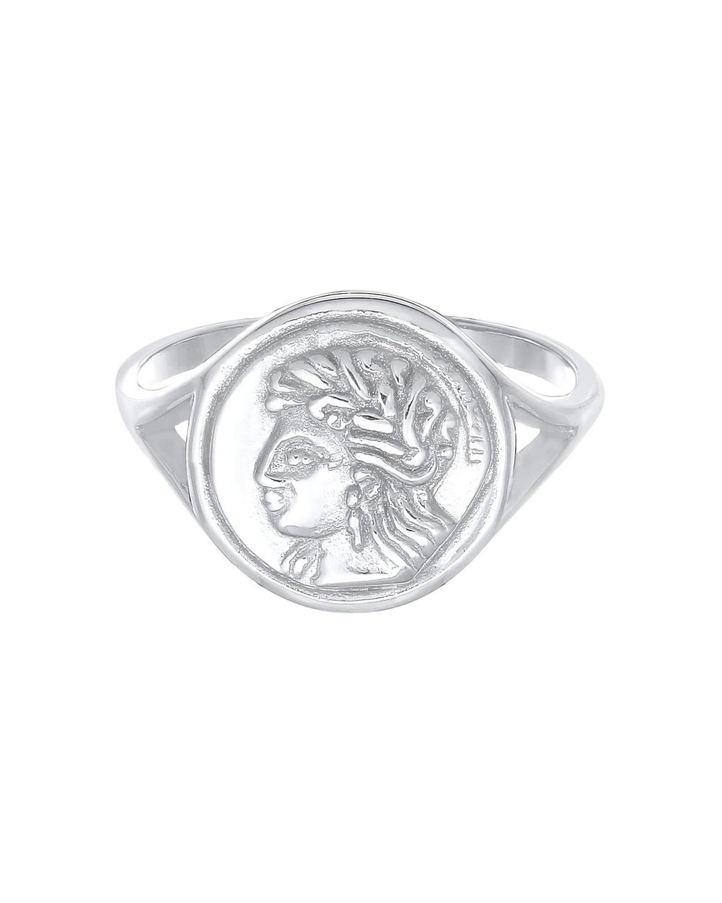 Elli Jewelry Metallic Ring Siegelring