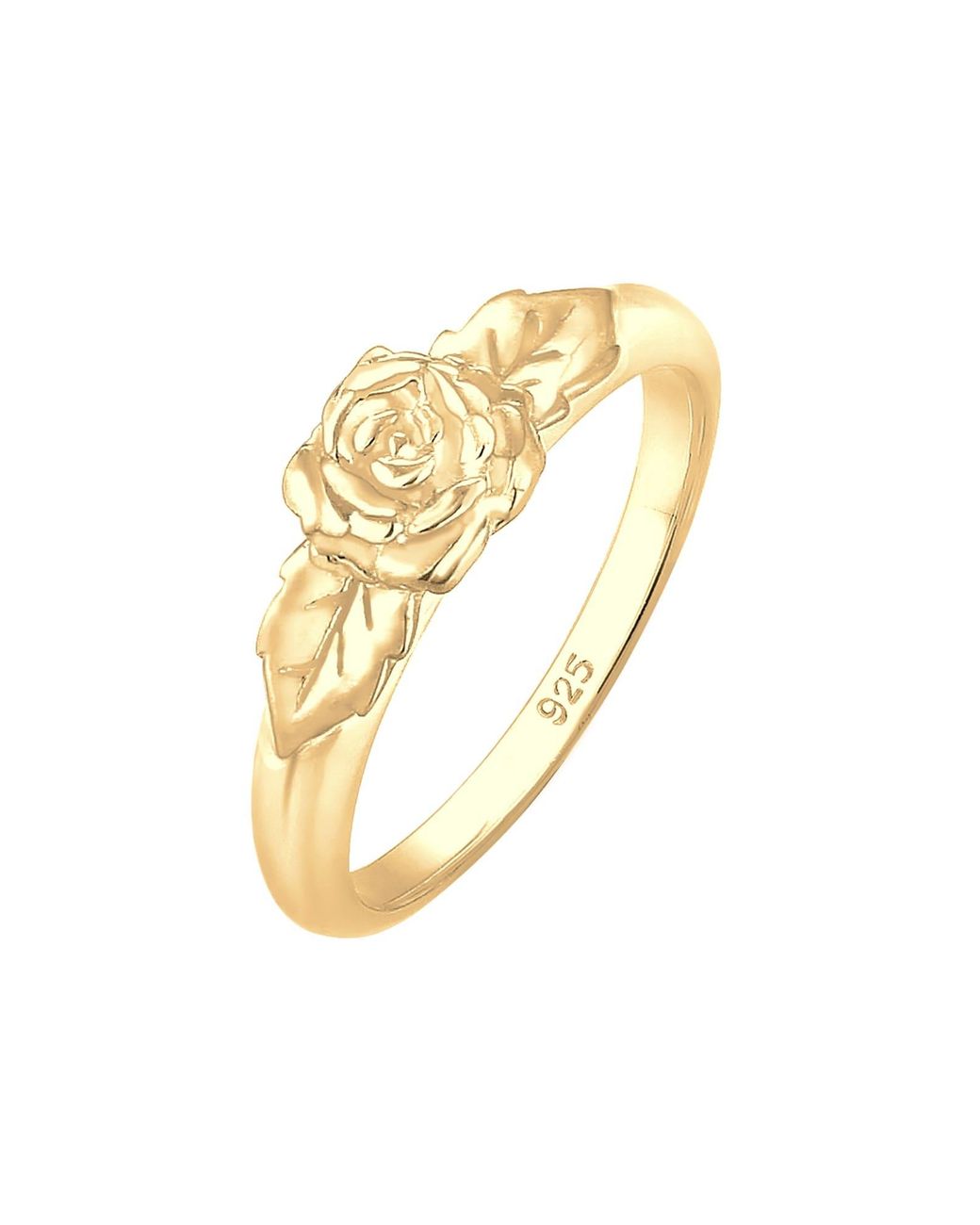 Elli Jewelry Metallic Ring Rose