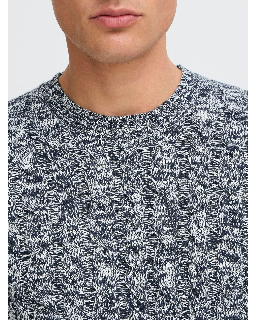 Solid Pullover Sdricco in Blue für Herren