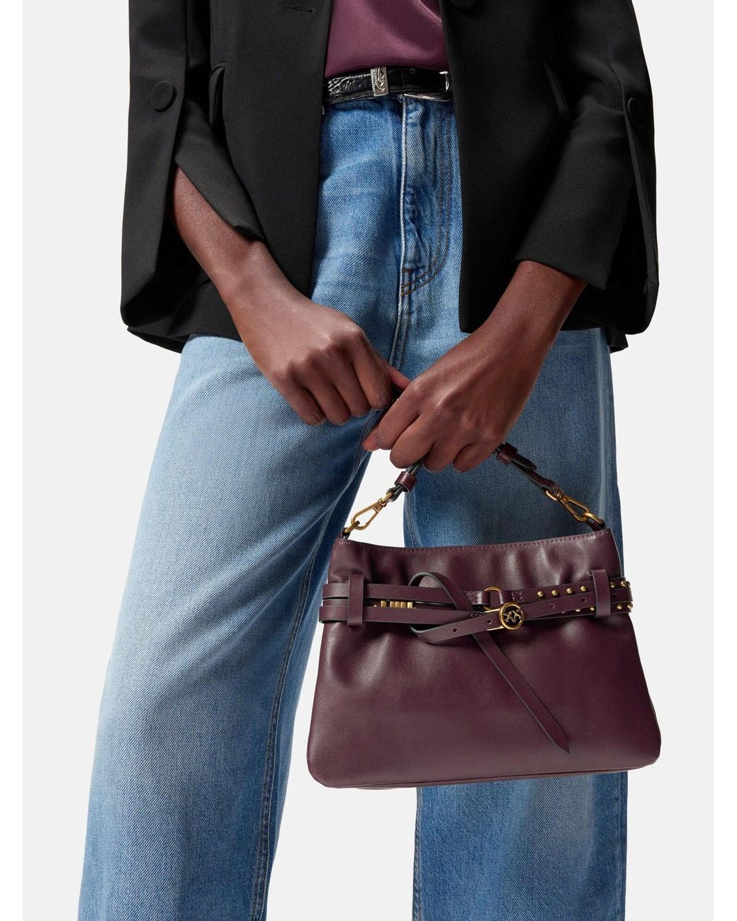 Pinko Purple Handtasche