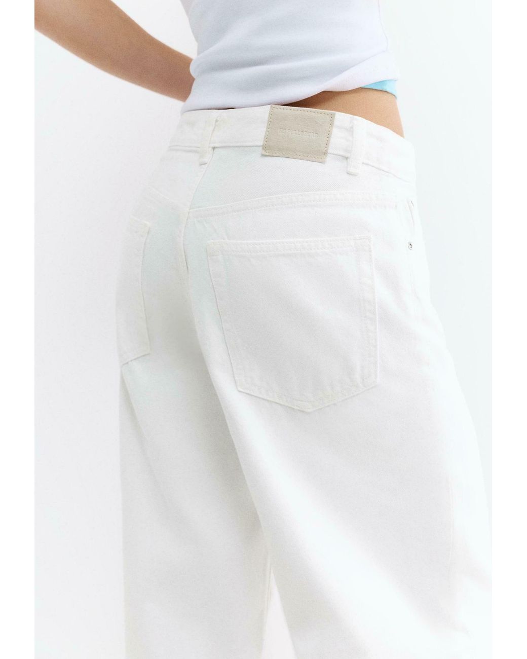Pull&Bear White Jeans