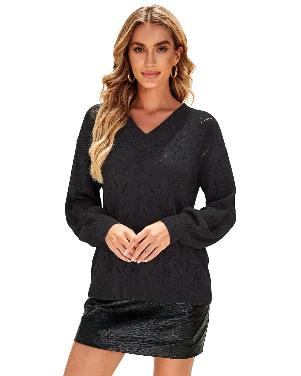 KoJooin Black Pullover