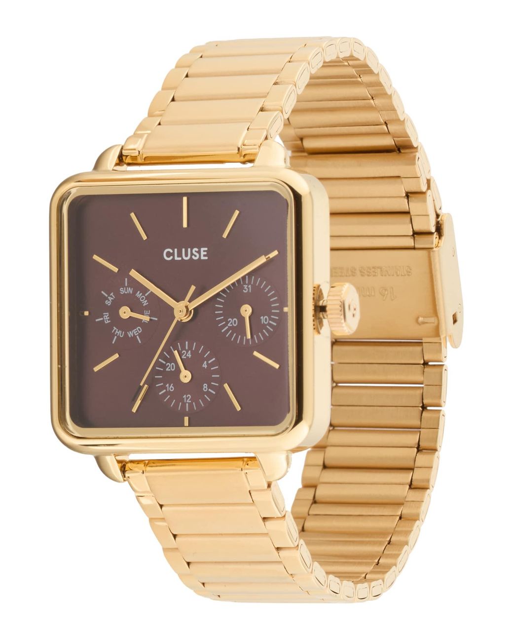 Cluse Metallic Set: Uhr Und Armband La Ttragone