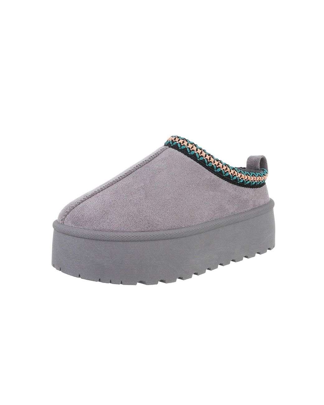 Ital-Design Gray Pantolette