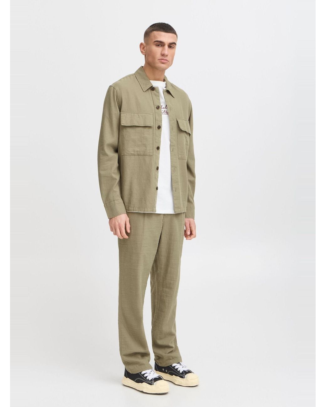 Solid Hemd Sdpaakow in Green für Herren