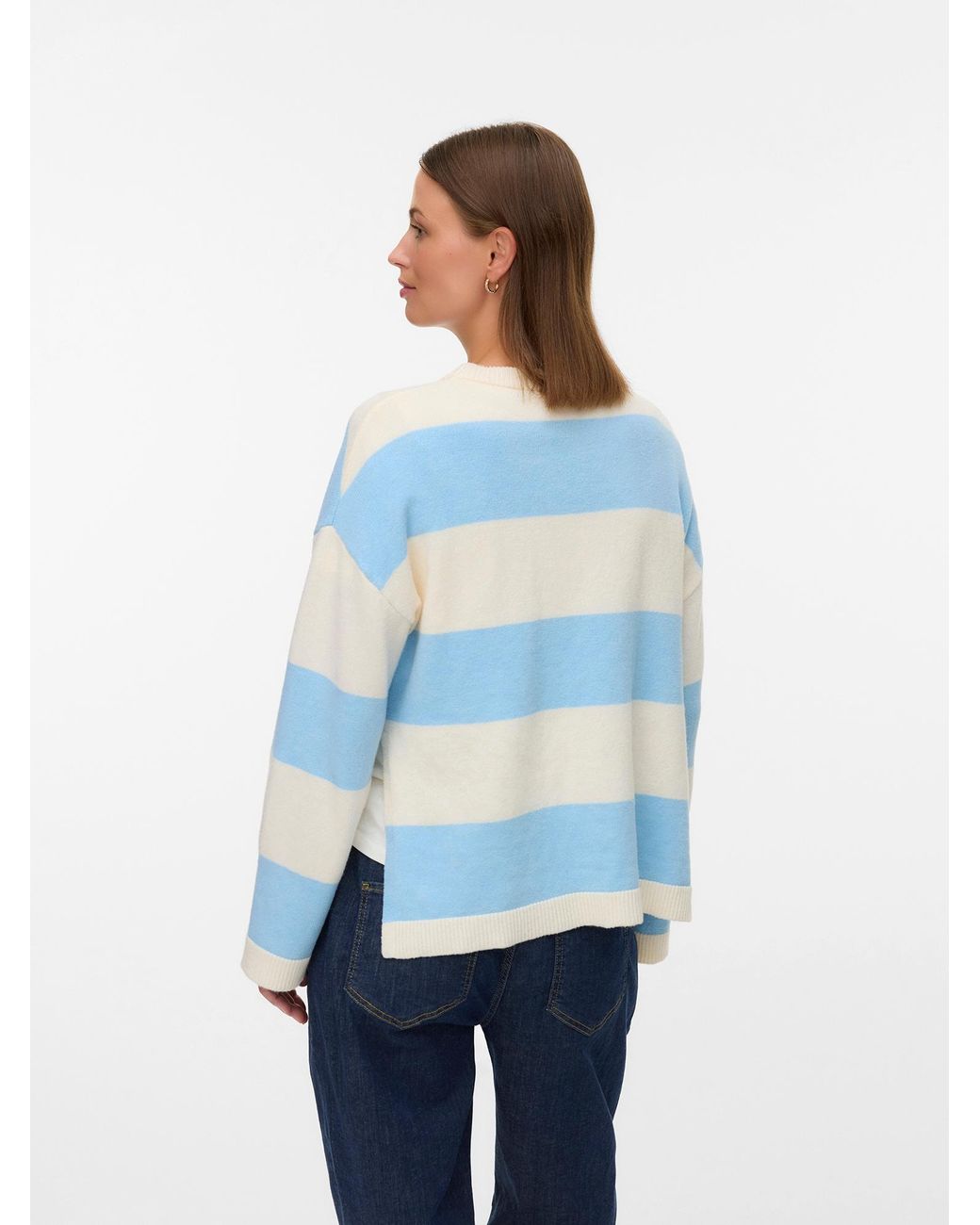 Mama.licious Blue Pullover Mlmonia Vita