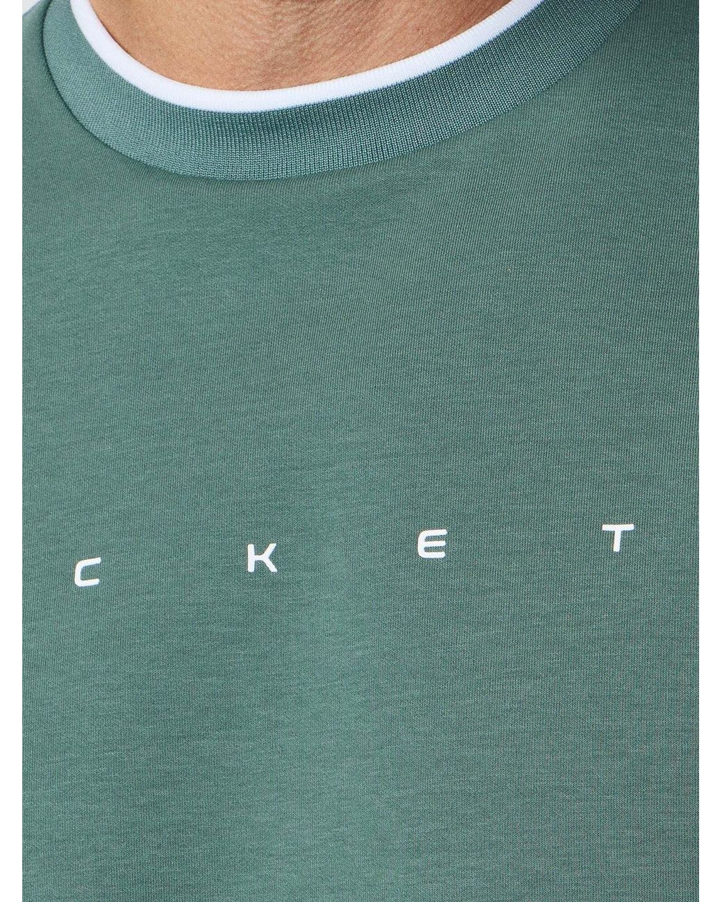 Hackett Sweatshirt Essential Crew in Green für Herren