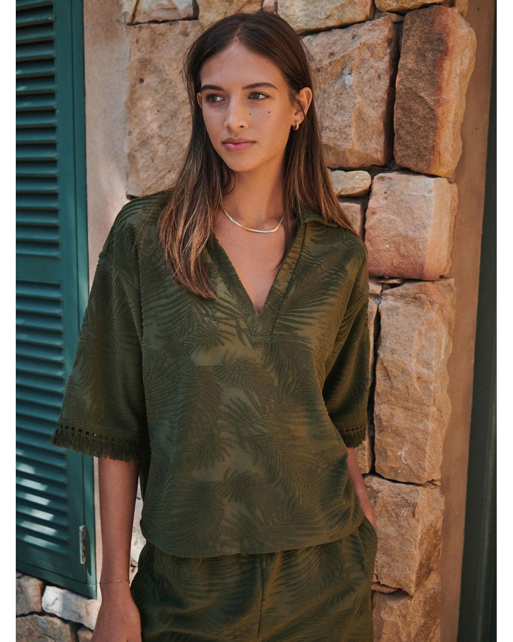 Next Green Bluse