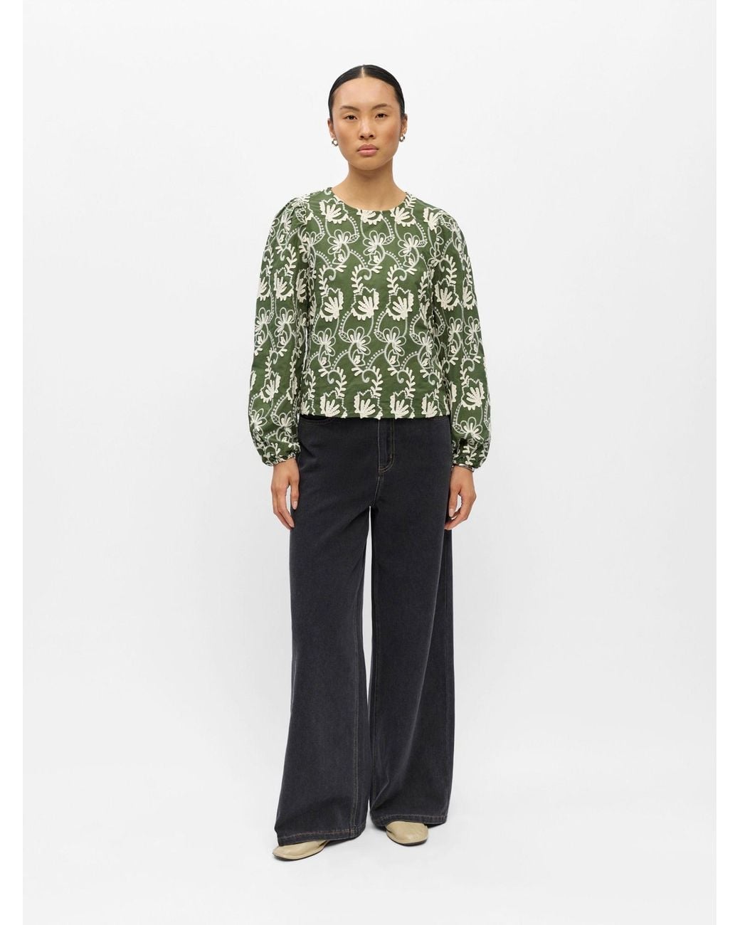 Object Green Bluse Objmya