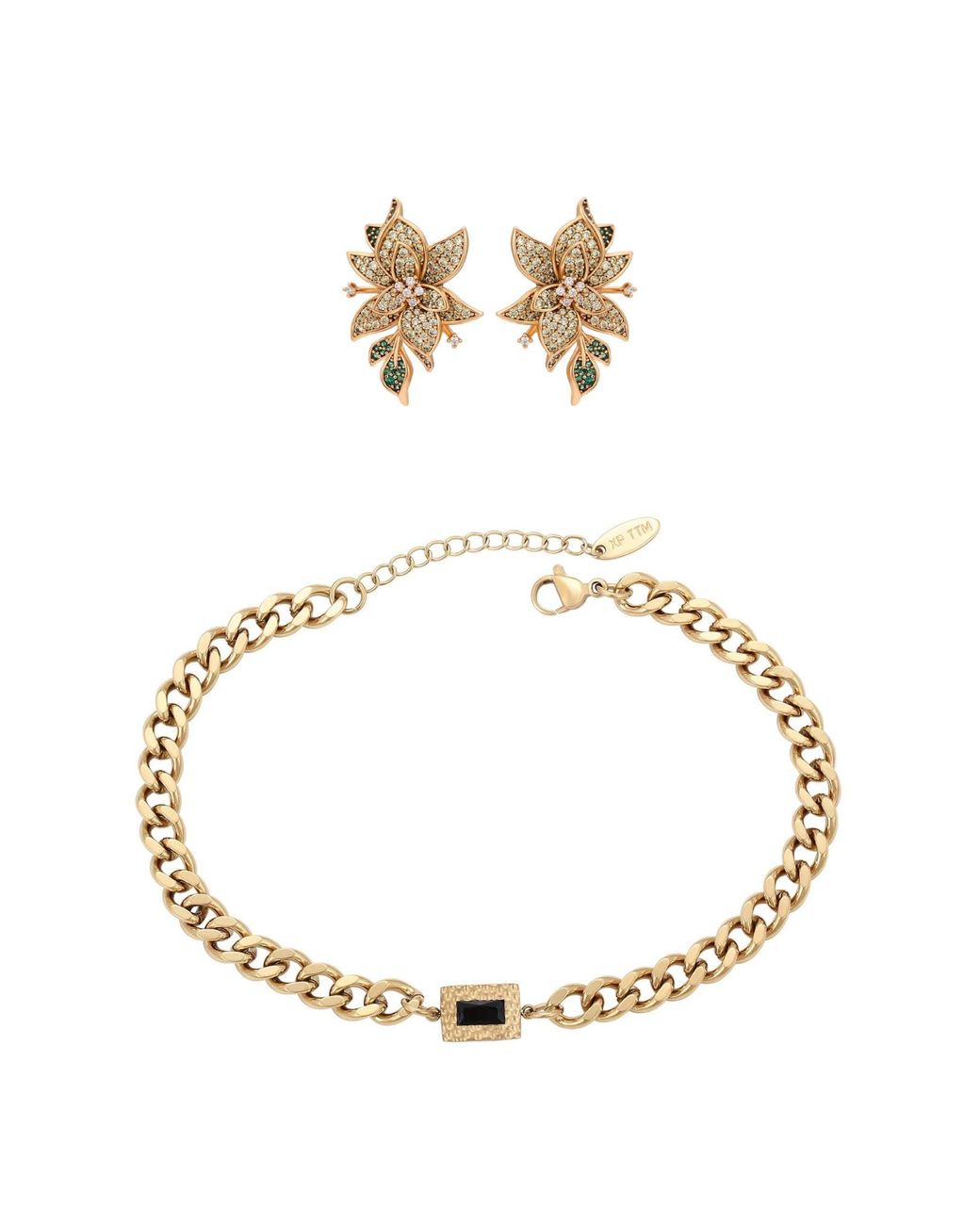 faina White Schmuckset