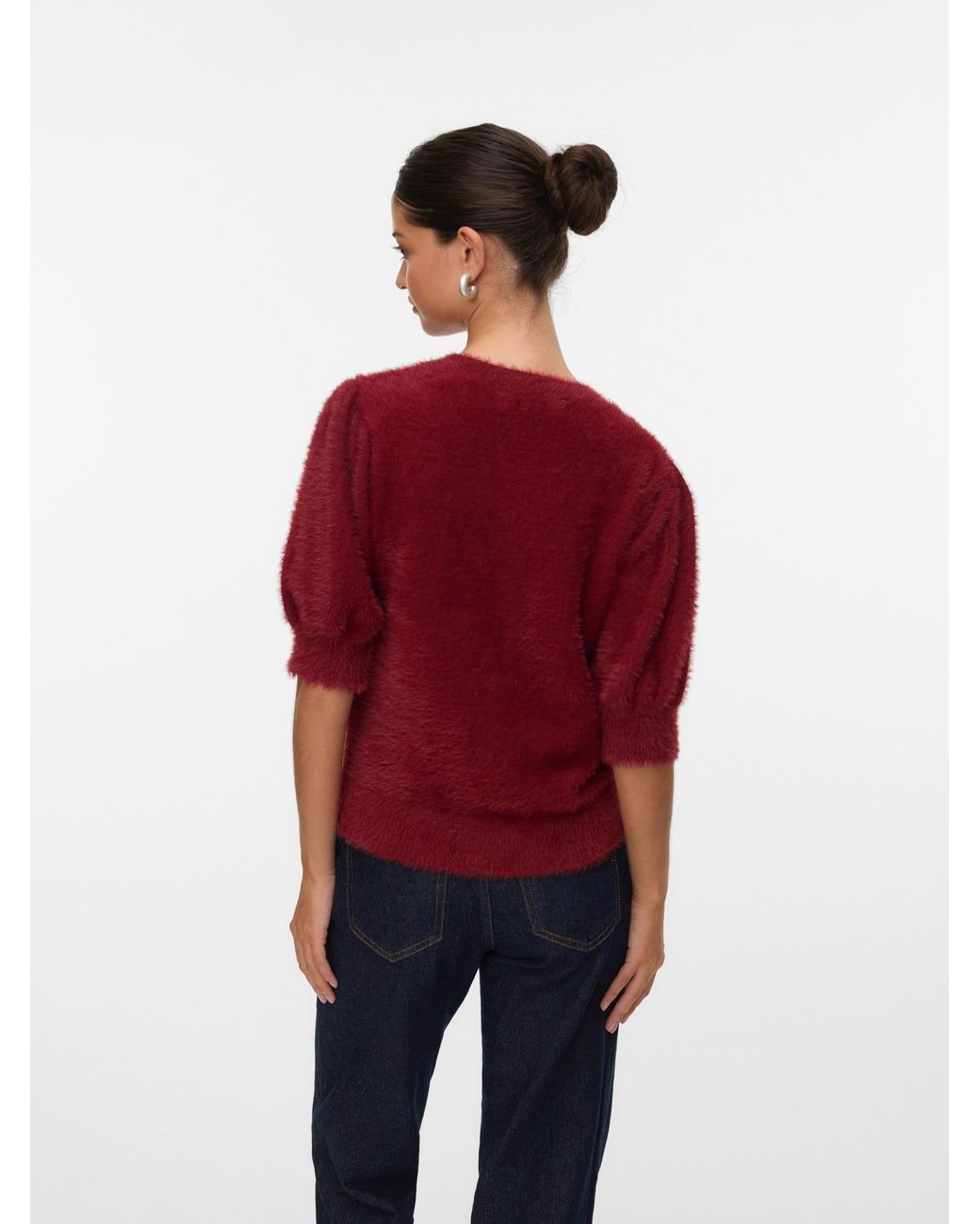 Vero Moda Red Pullover Vmalina
