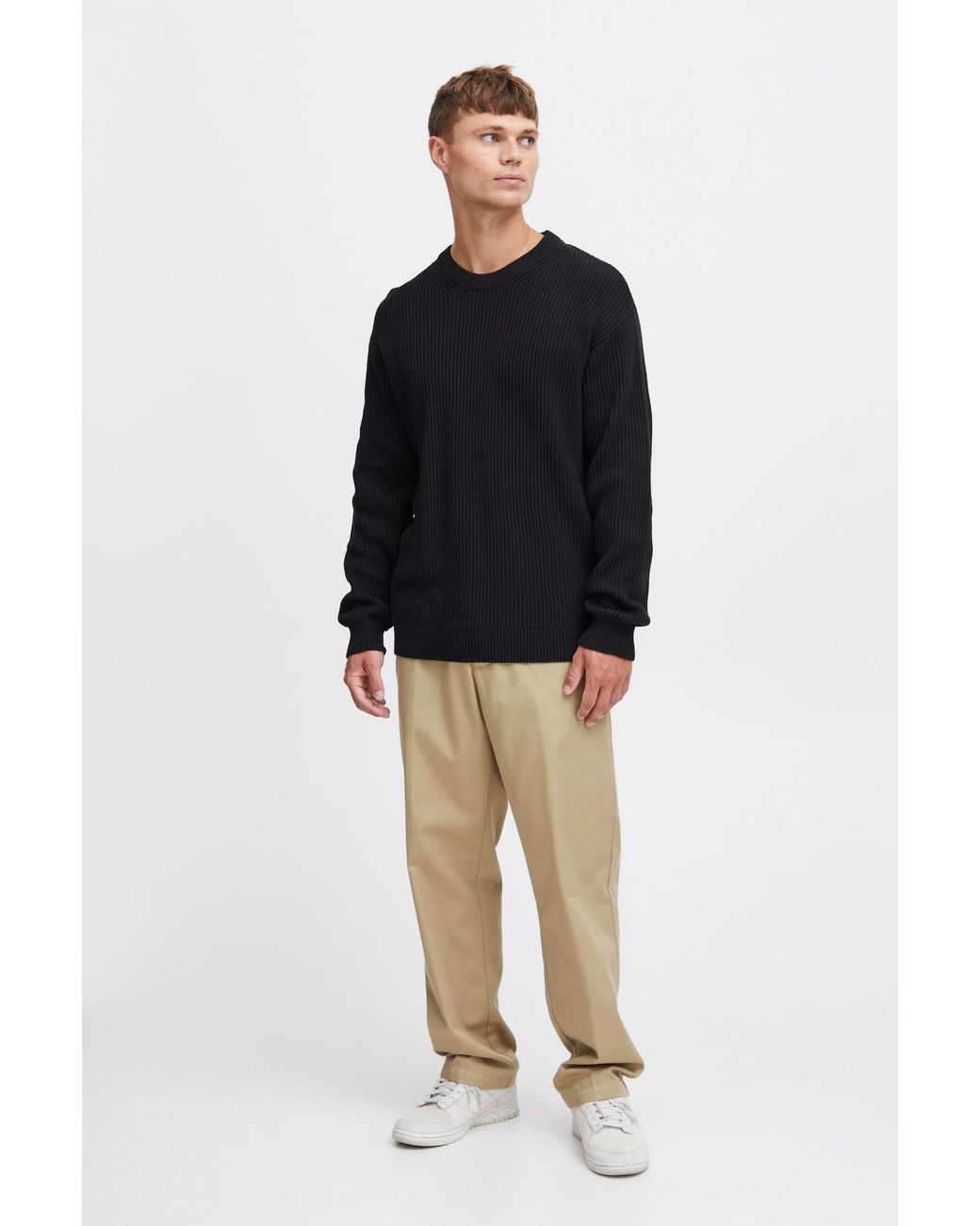 Solid Pullover Sdgia in Black für Herren