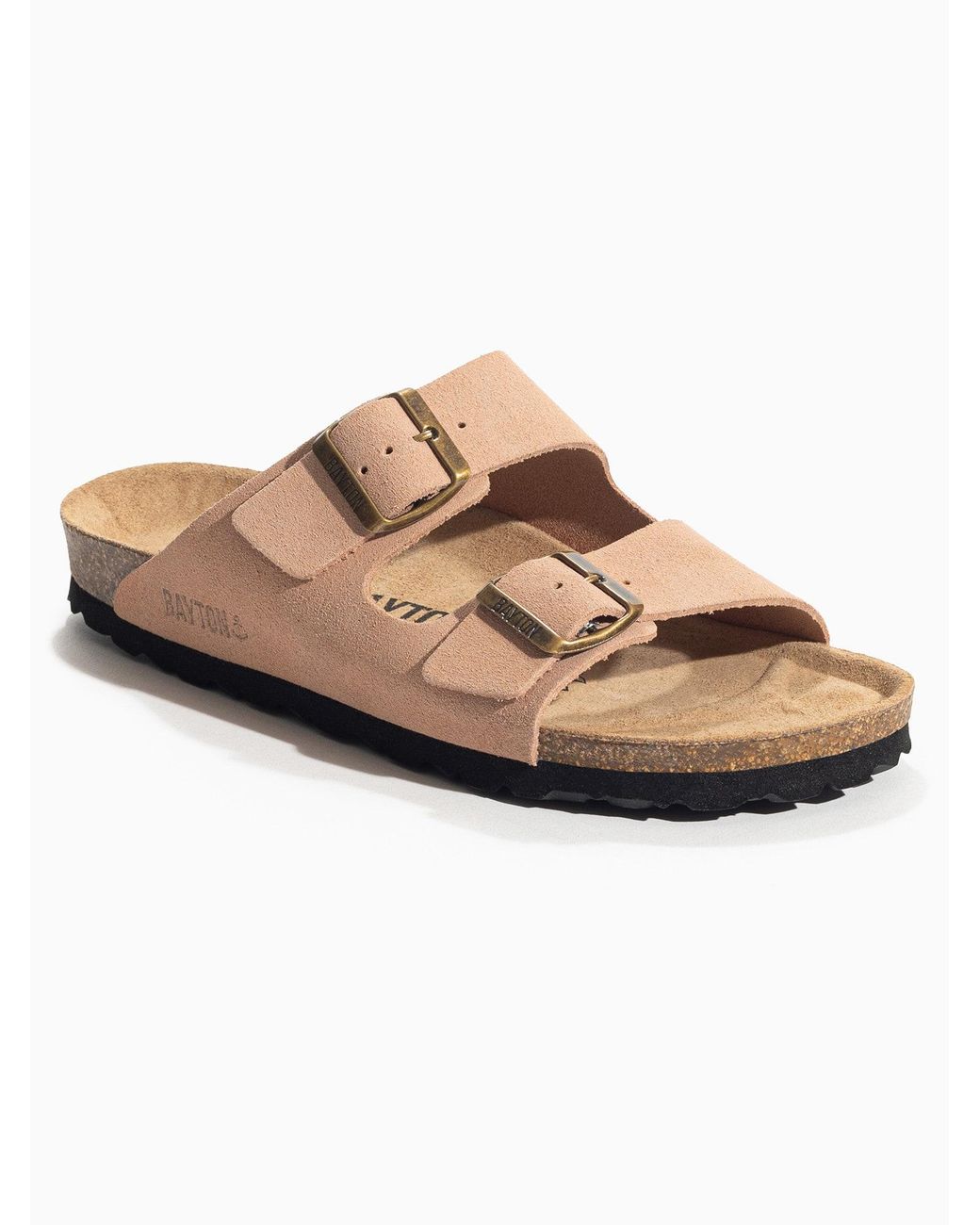 Bayton Orange Pantolette Tracy