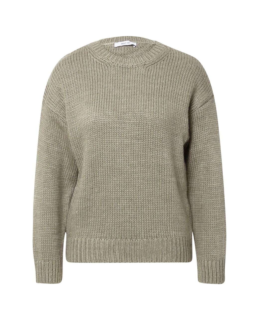 /about You Gray Pullover Tela