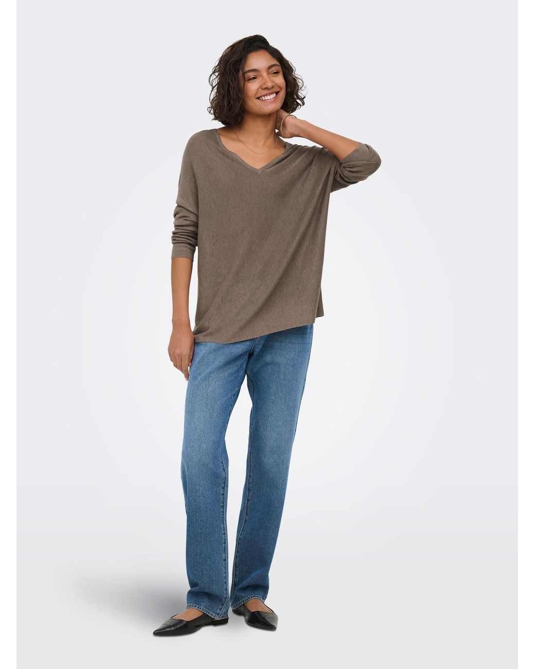 Jdy Brown Pullover New