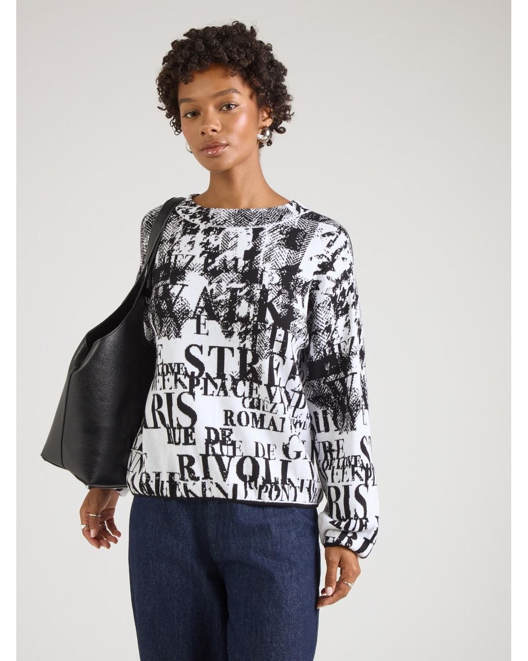 Monari Black Pullover